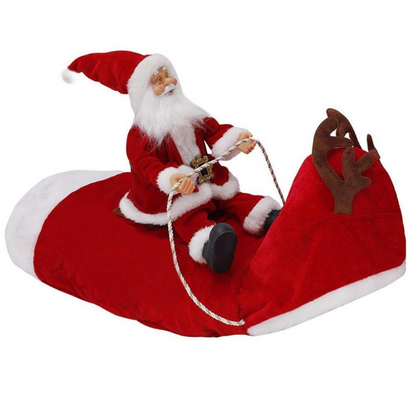 Santa Riding Christmas Outfit